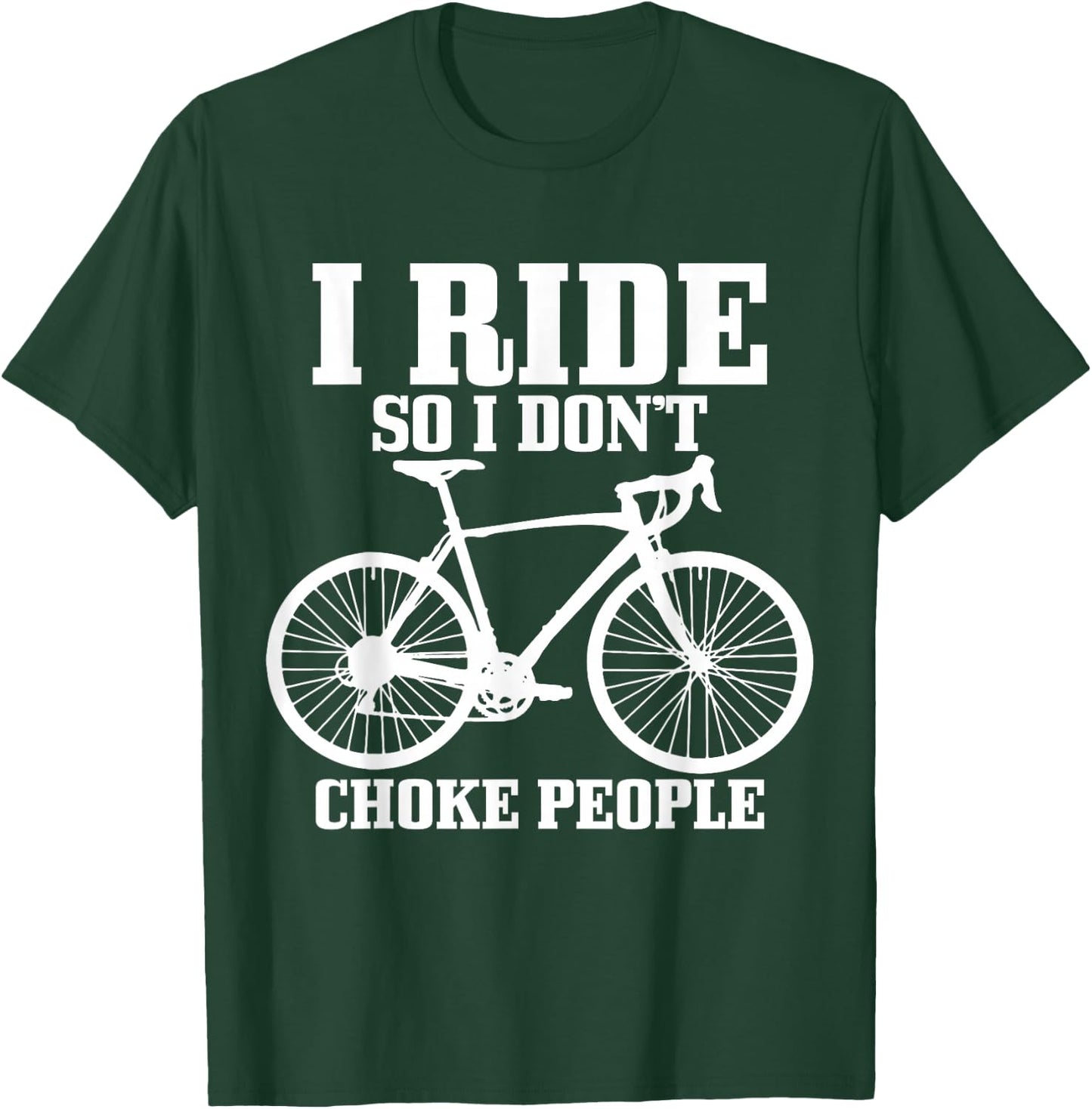 Cyclists , Women T-Shirt - T-Shirt | Forest