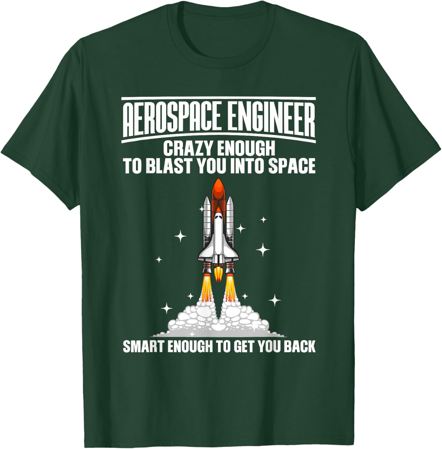 Cool Aerospace Engineer Art Women Aeronautical Space T-Shirt - T-Shirt | Forest
