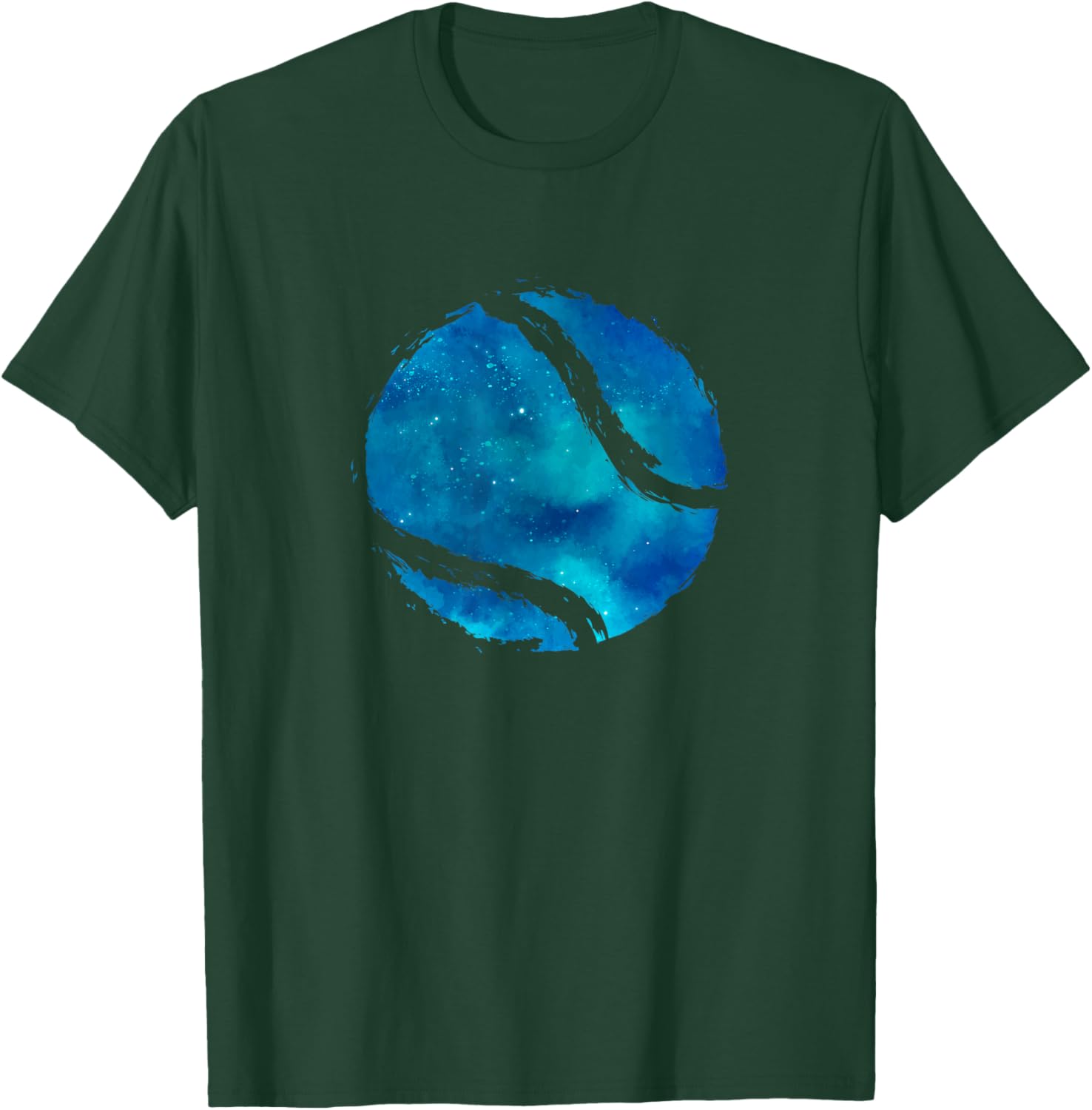 Tennis Racket Tennis Ball Tennis Player T-Shirt - T-Shirt | Forest