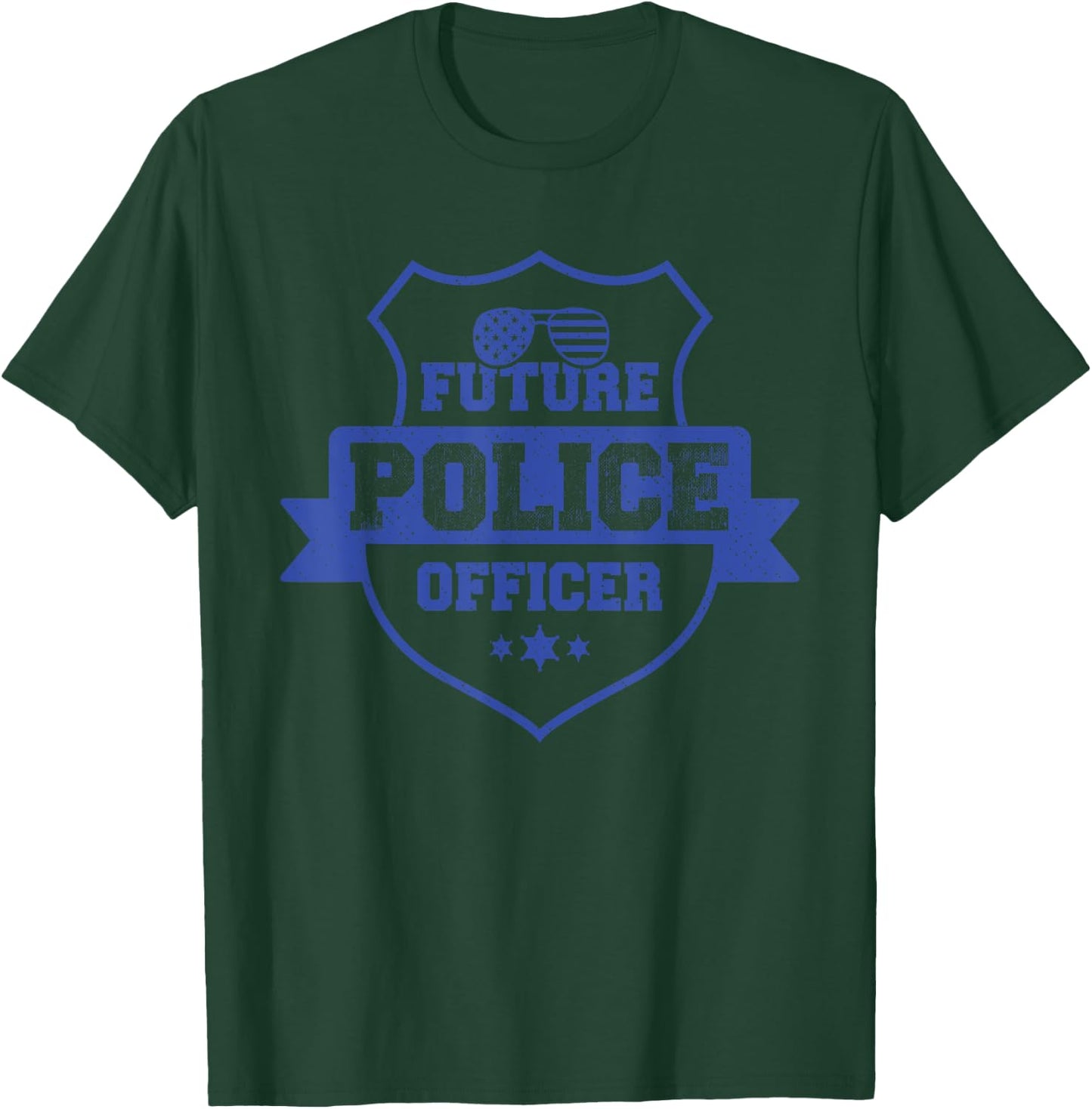 Future Police Officer Kids T-Shirt - T-Shirt | Forest