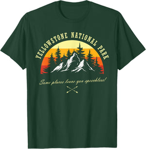 Yellow Stone National Park Hiking Men & Women Hiker T-Shirt - T-Shirt | Forest