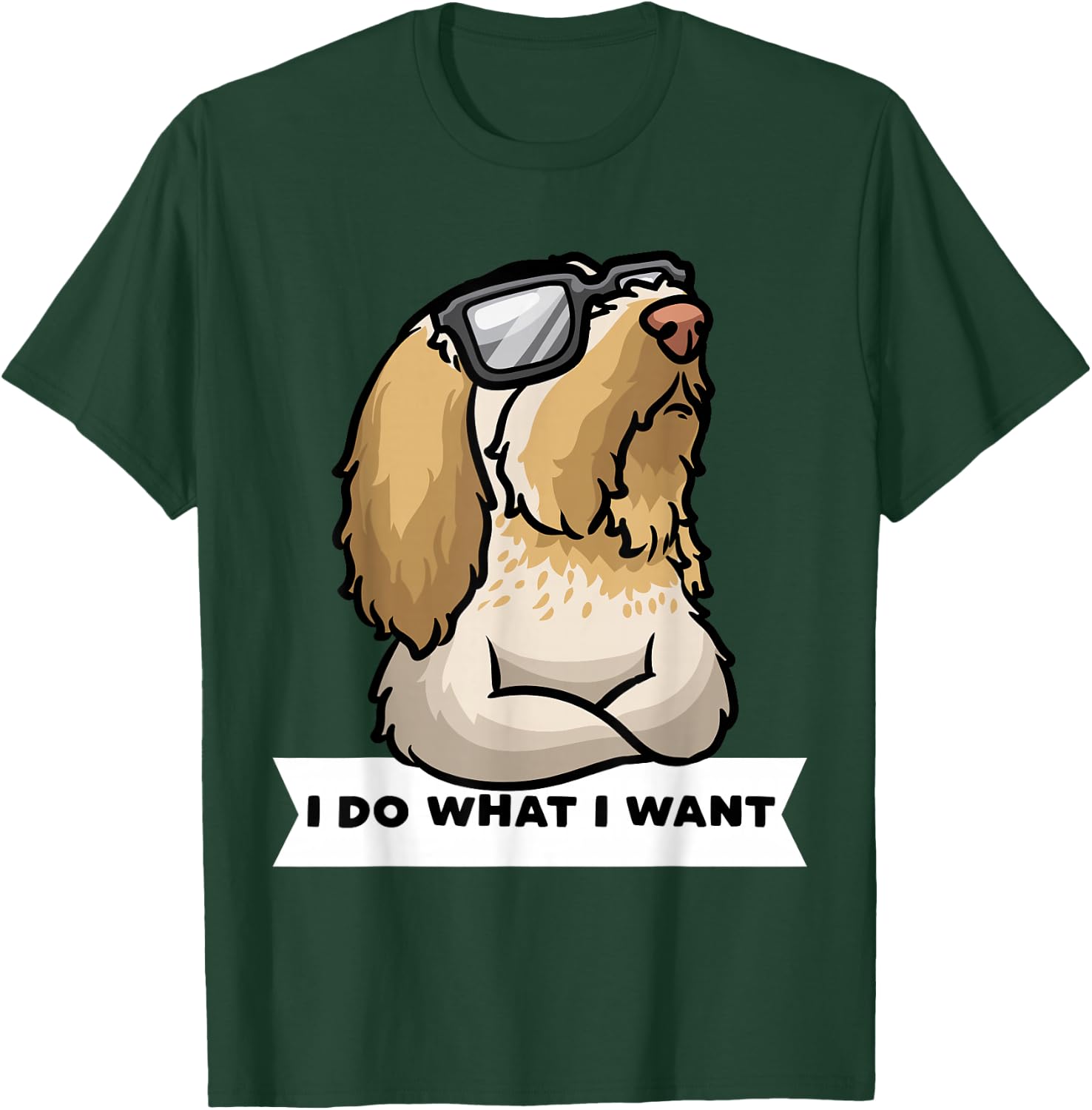 Spinone Italiano Stubborn Dog Italian Spinone Bracco Spinoso T-Shirt - T-Shirt | Forest