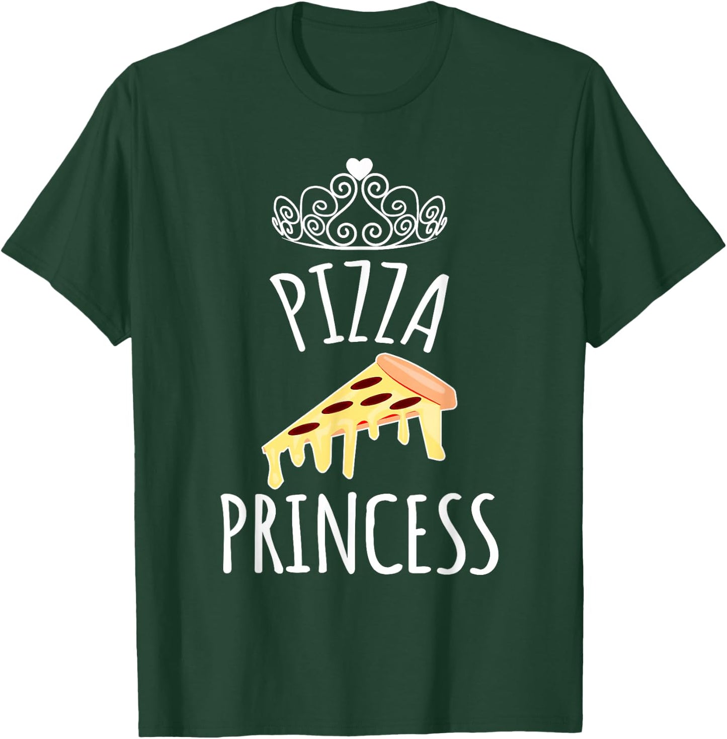 Pizza Princess T-Shirt - T-Shirt | Forest