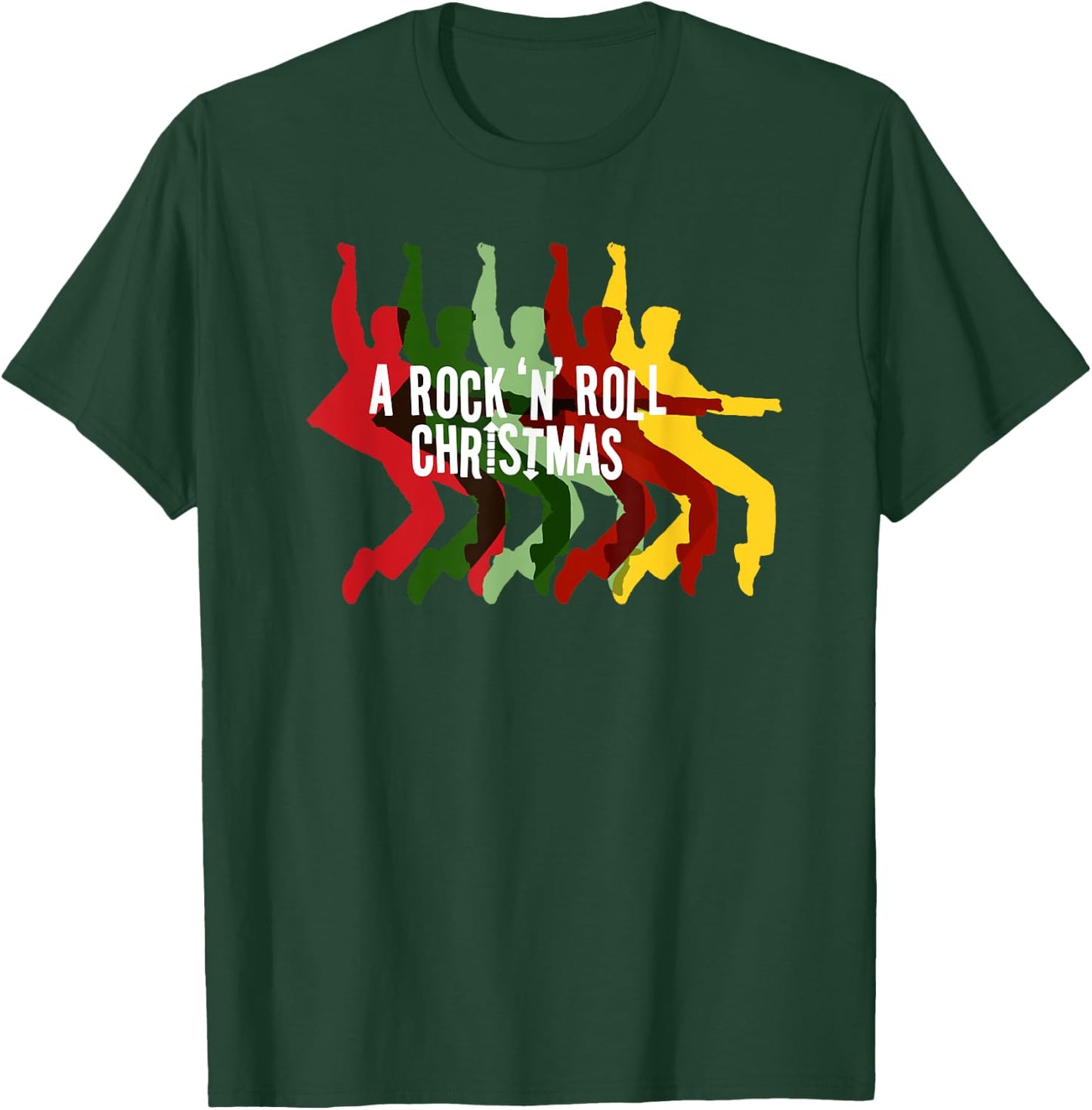 Elvis Presley Official A Rock 'N' Roll Christmas T-Shirt - T-Shirt | Forest