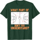 Funny Basketball Coach Design Men Women Ball Game Trainers T-Shirt - T-Shirt | Forest