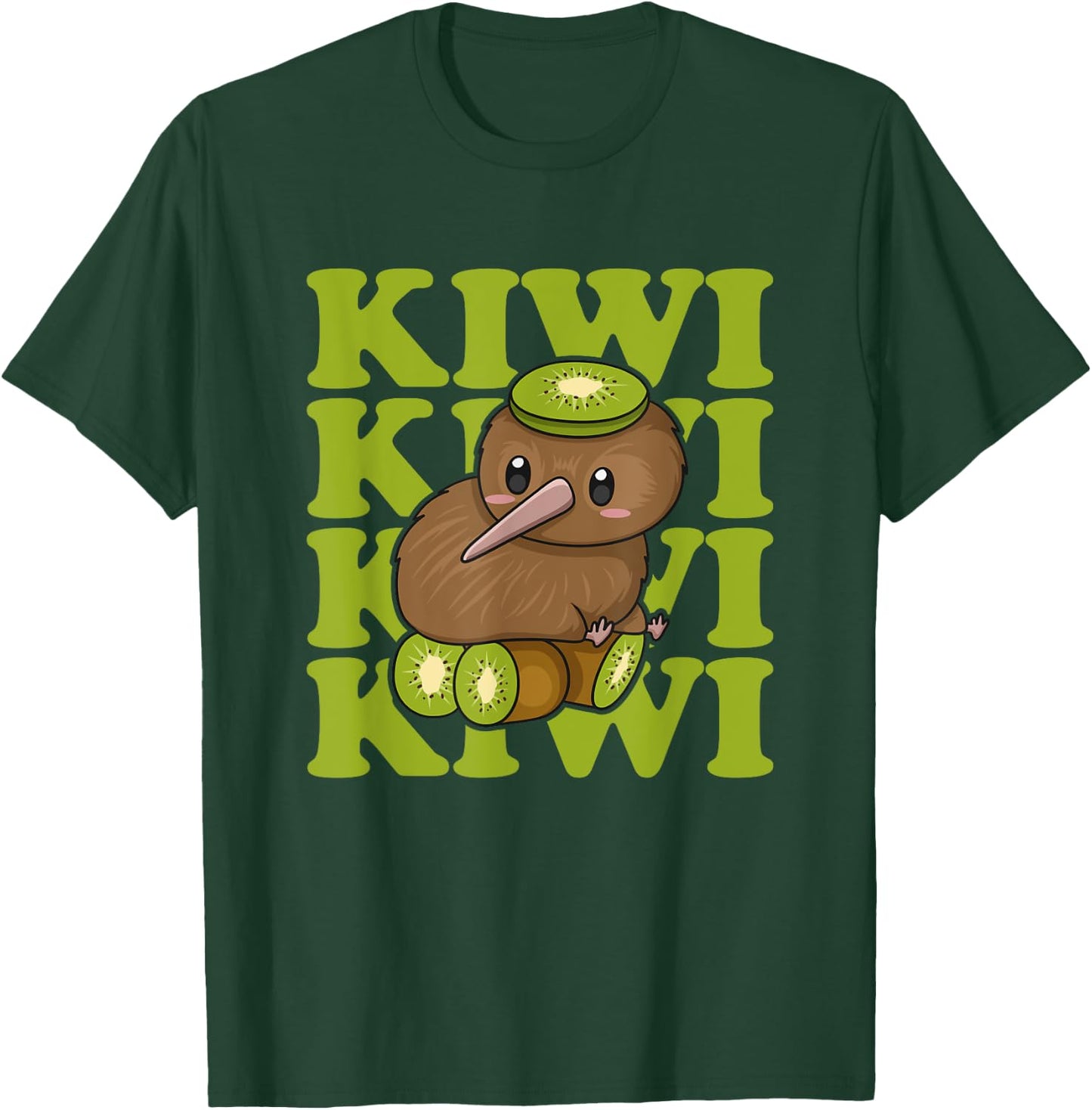 Kiwi New Zealand Quote for a Kiwi Bird Lover T-Shirt - T-Shirt | Forest