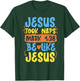 Christian Bible Verse Jesus Took Naps Mark 4:38 T-Shirt - T-Shirt | Forest