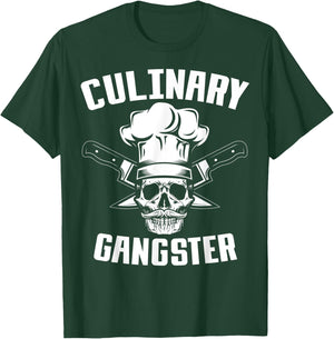 Culinary Gangster, Kitchen Chef,Cooking Guru T-Shirt - T-Shirt | Forest