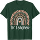 TK Teacher Rainbow Back To School Cute Teacher Men Women T-Shirt - T-Shirt | Forest