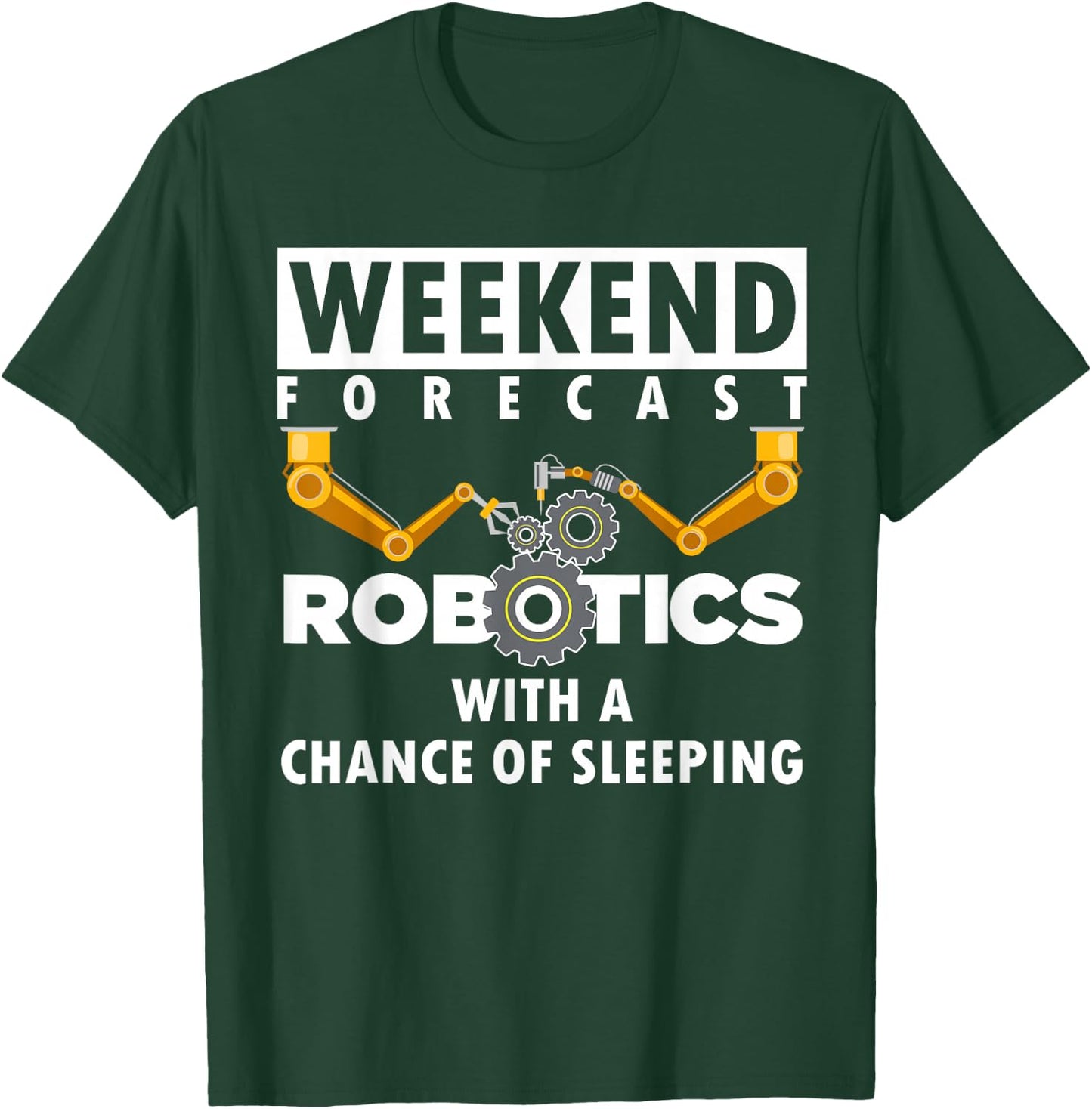 Funny Robotics Art Women Robotics Engineer Robots T-Shirt - T-Shirt | Forest