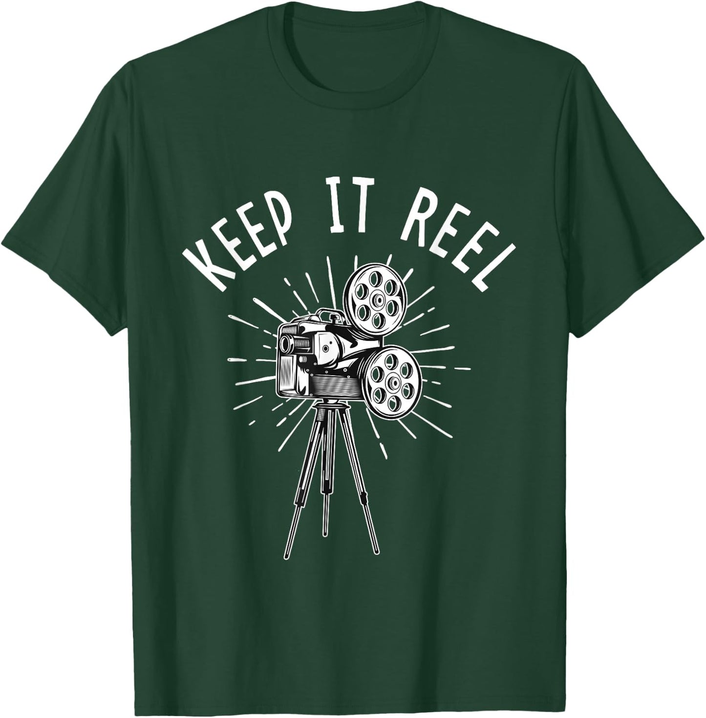 Keep It Reel - Filmmaker Movie Director Filmmaking Cinema Small T-Shirt - T-Shirt | Forest