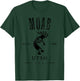 Moab Utah Kokopelli Souvenir Distressed Design T-Shirt - T-Shirt | Forest