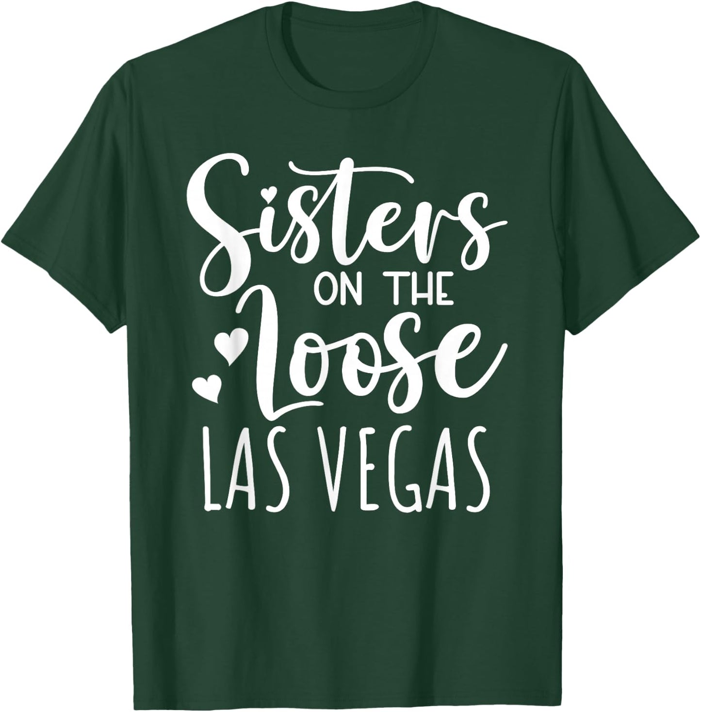 Las Vegas Girls Trip Cute Girls Weekend Matching Friends BFF T-Shirt - T-Shirt | Forest