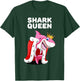 Shark Queen | Girls Shark | Shark T-Shirt - T-Shirt | Forest