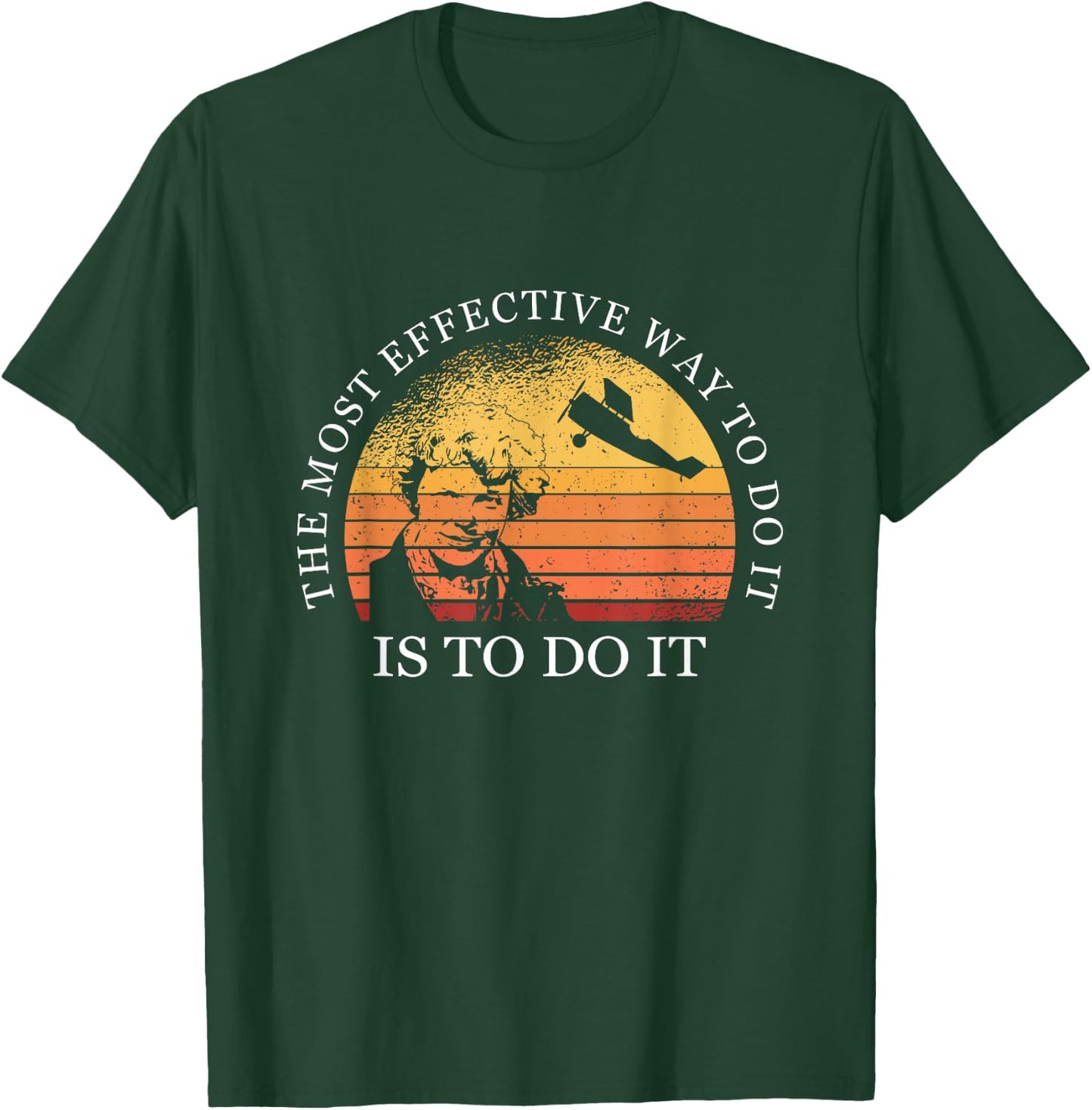 The most effective way to do it is to do it Earhart Day T-Shirt - T-Shirt | Forest
