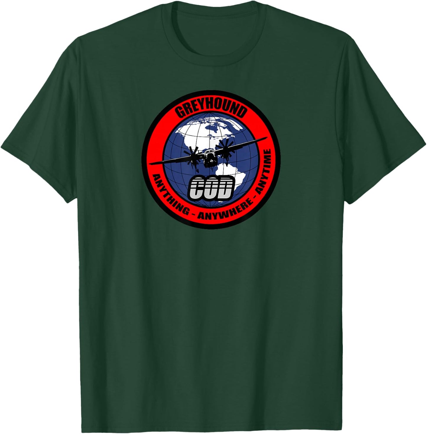 C-2 Greyhound T-Shirt - T-Shirt | Forest