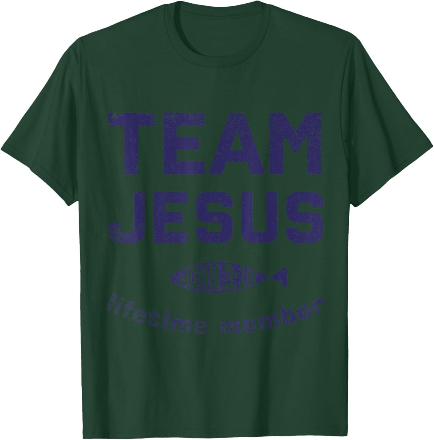 God Believer Jesus Christian Lord Jesus Team T-Shirt - T-Shirt | Forest