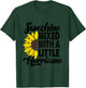 Sunflower She'S Sunshine Mixed With A Little Hurricane Men Women Girls Kids T-Shirt - T-Shirt | Forest