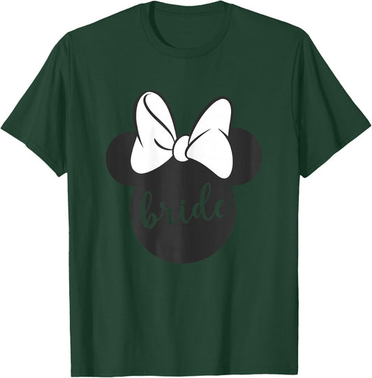 Disney Mickey And Friends Minnie Mouse Bride T-Shirt - T-Shirt | Forest