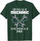 Some People Call Me Mechanic Dad Fathers Day Papa Daddy Men T-Shirt - T-Shirt | Forest