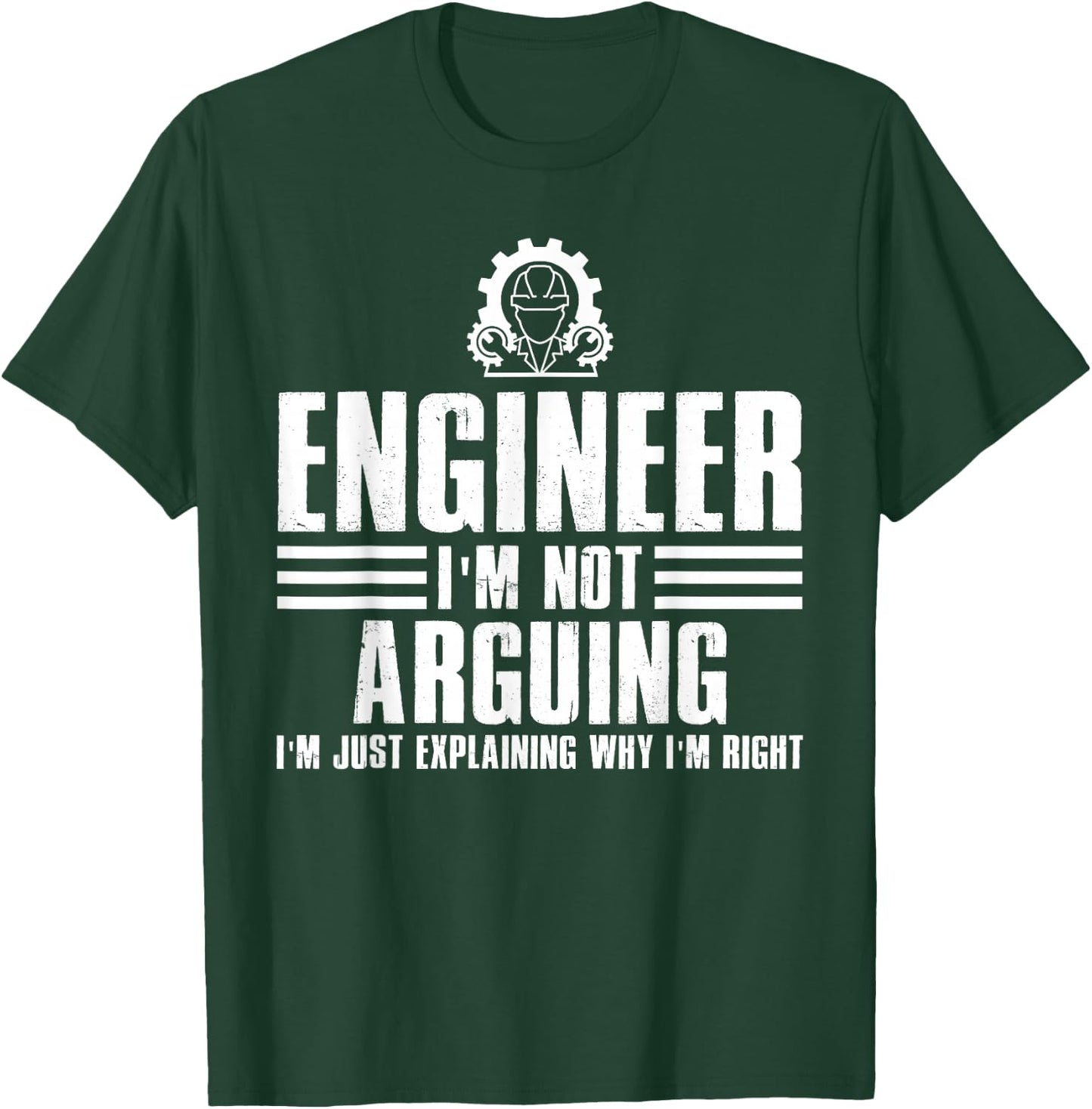 Funny Engineer Art Men Women Mechanic Electrical Engineering T-Shirt - T-Shirt | Forest