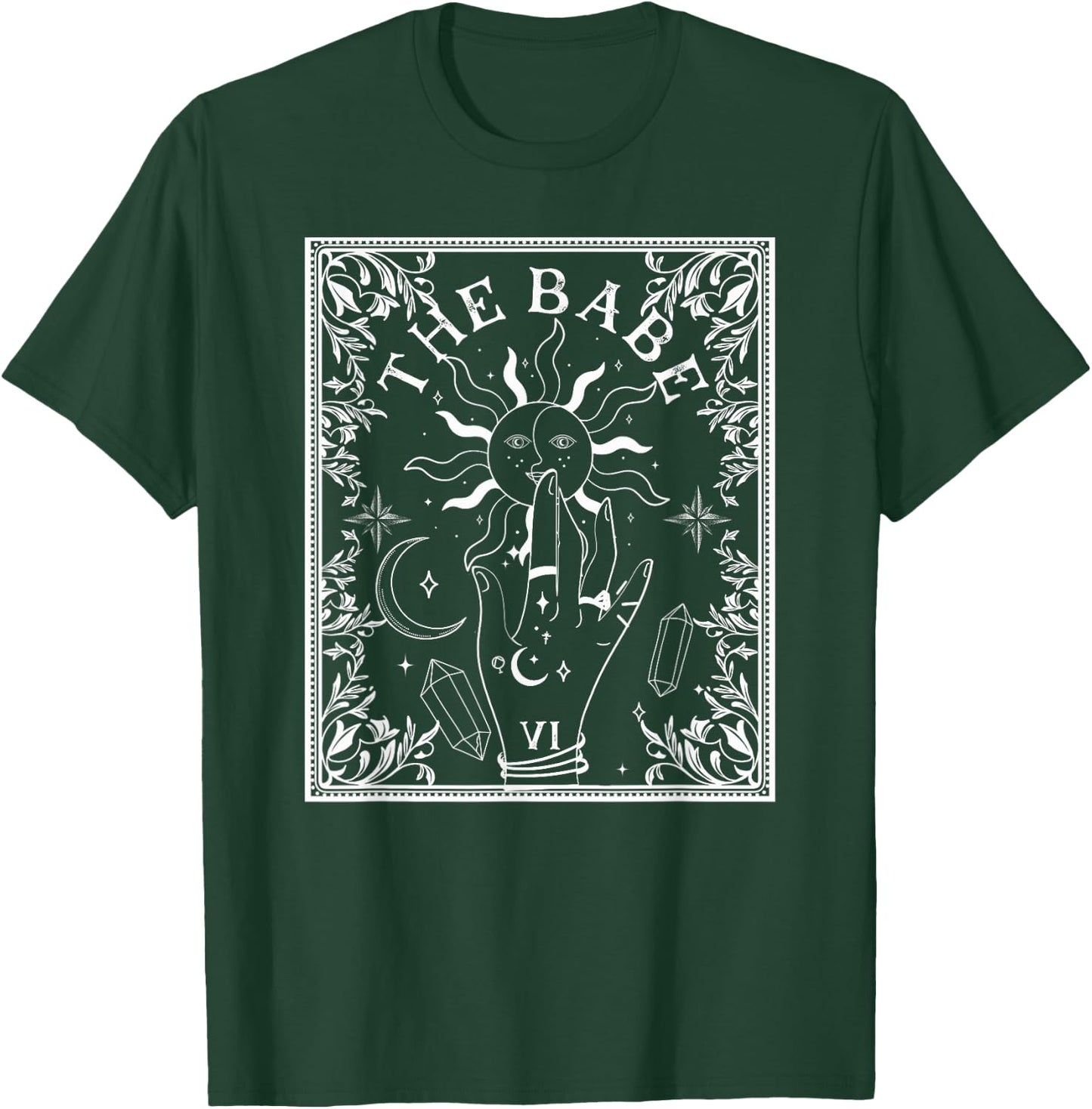 Boho Mystic Tarot Celestial Bachelorette Bride Bridesmaid T-Shirt - T-Shirt | Forest