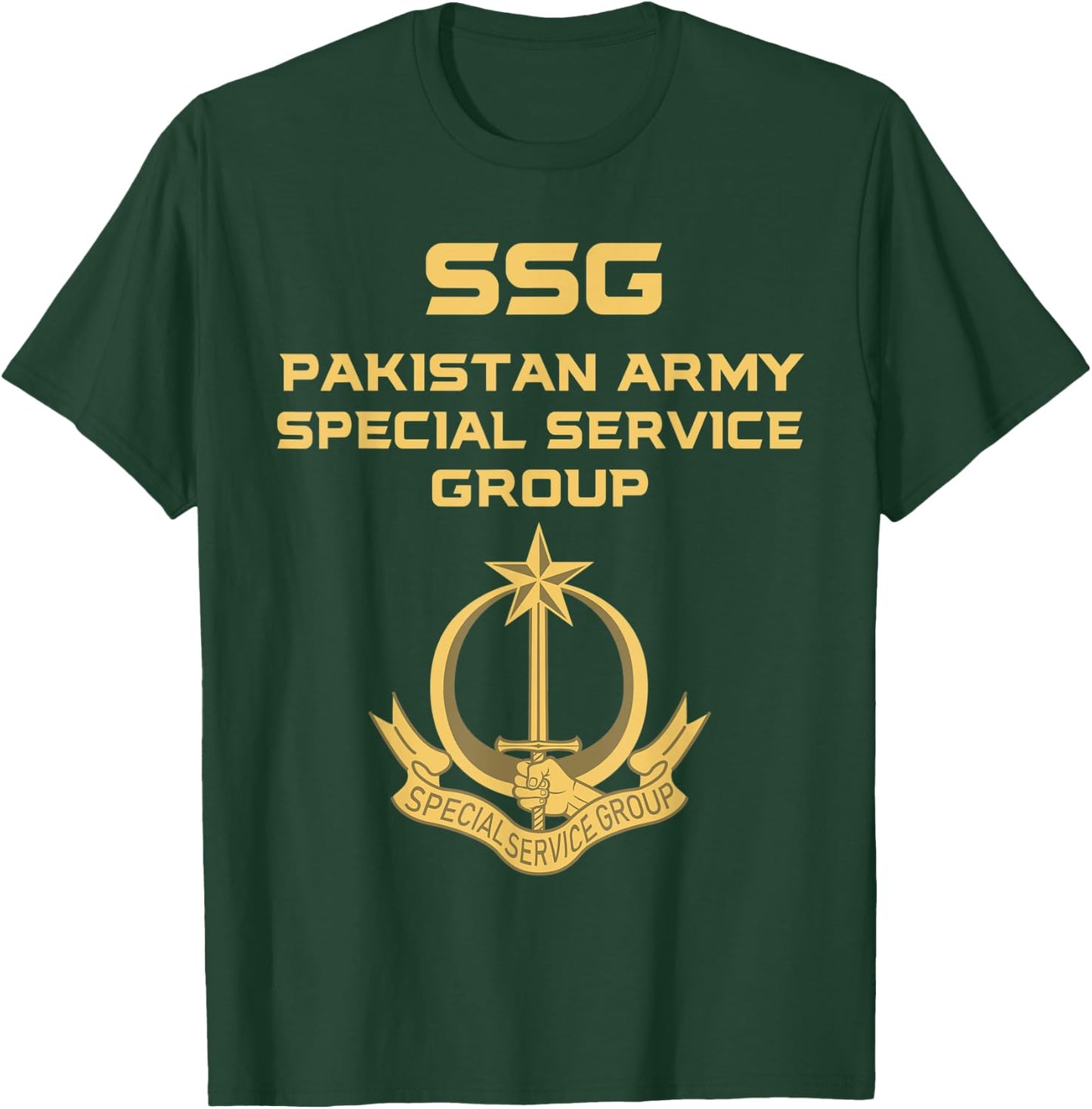 Pakistani Special Force Pakistan Army Service Pak Military T-Shirt - T-Shirt | Forest