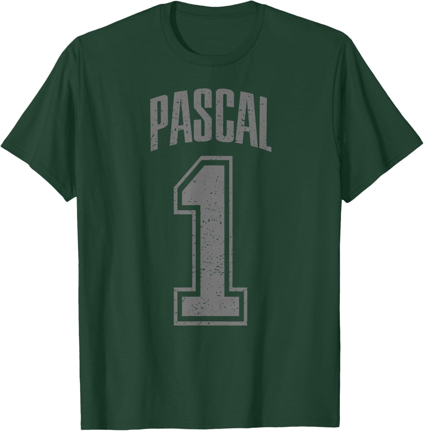 Pascal Supporter Number 1 Biggest Fan T-Shirt - T-Shirt | Forest