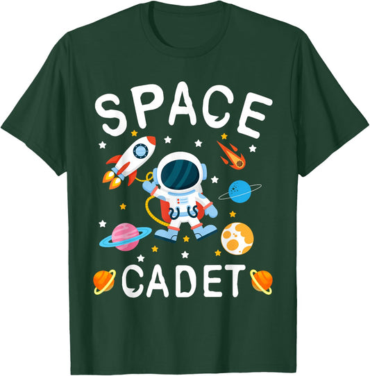 Space Cadet Astronaut T-Shirt - T-Shirt | Forest