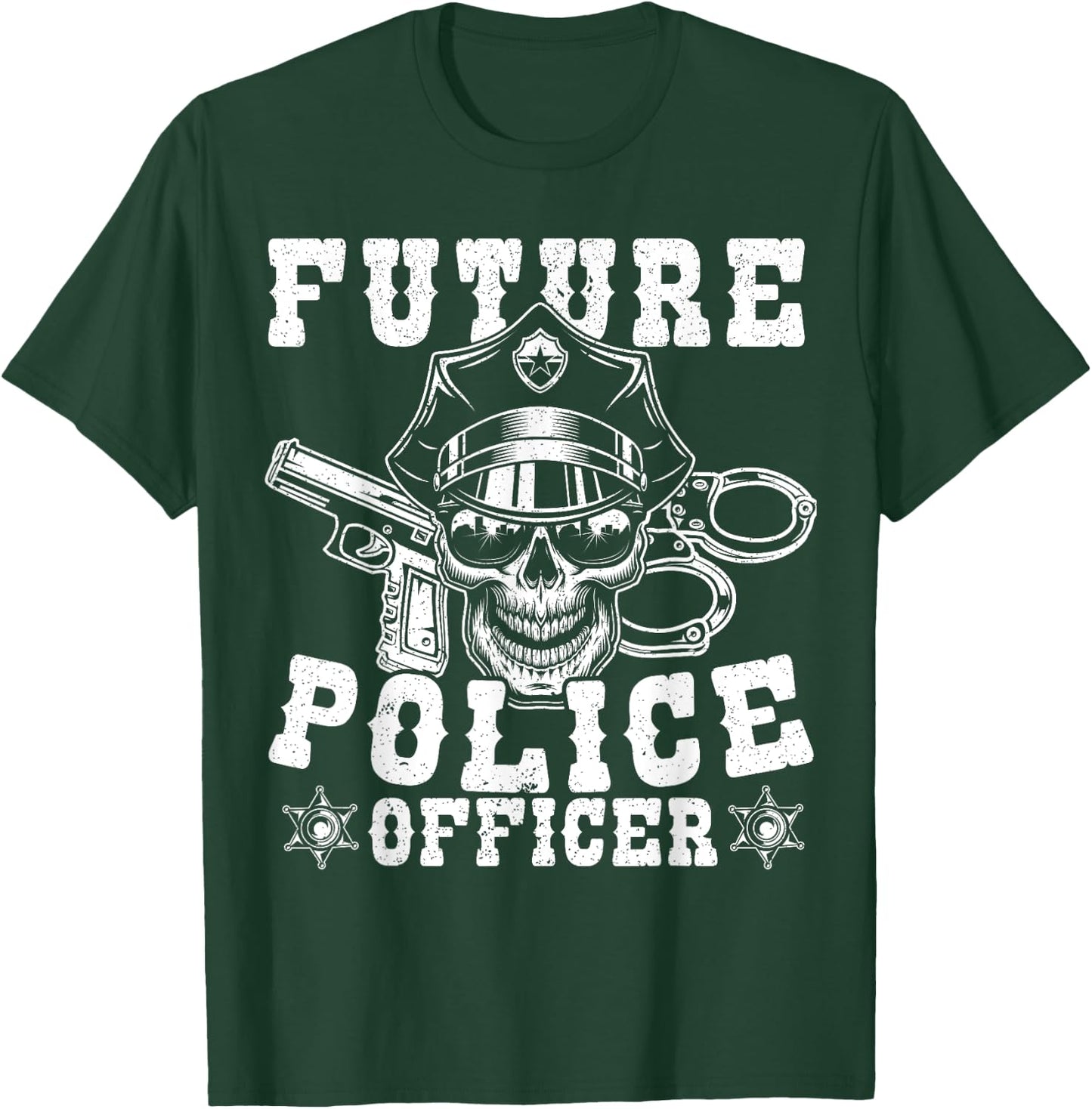 Future police officer T-Shirt - T-Shirt | Forest