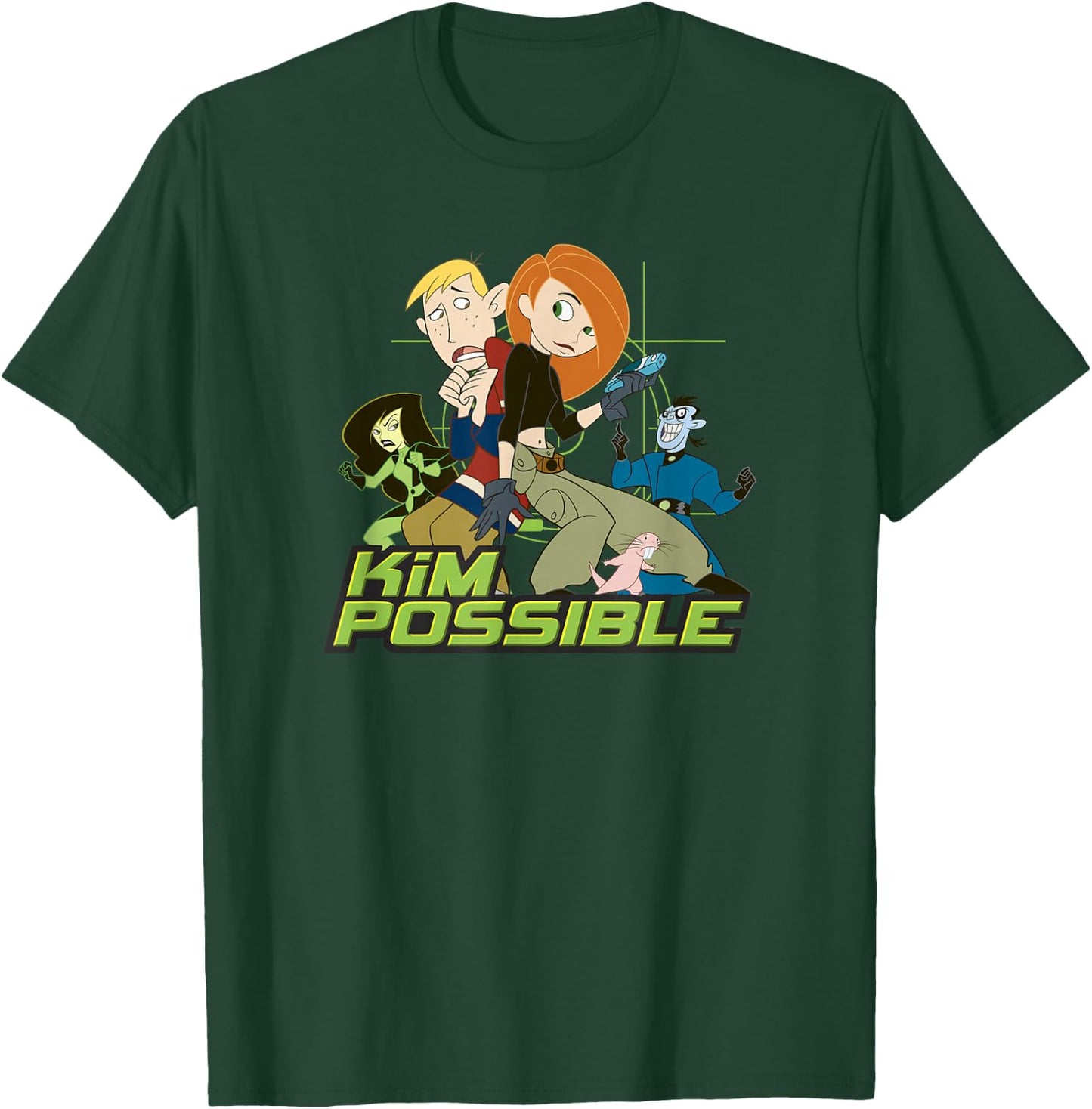 Disney Kim Possible Character Group Poster T-Shirt - T-Shirt | Forest