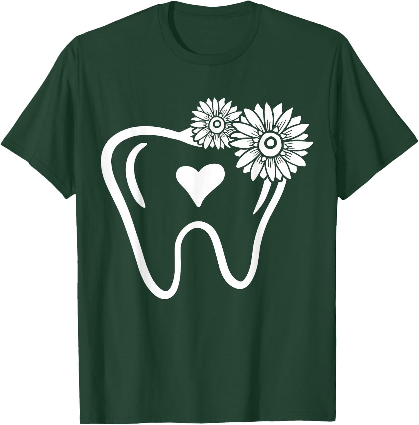 Dentist Dental Assistant Dental Hygienist Dentistry T-Shirt - T-Shirt | Forest