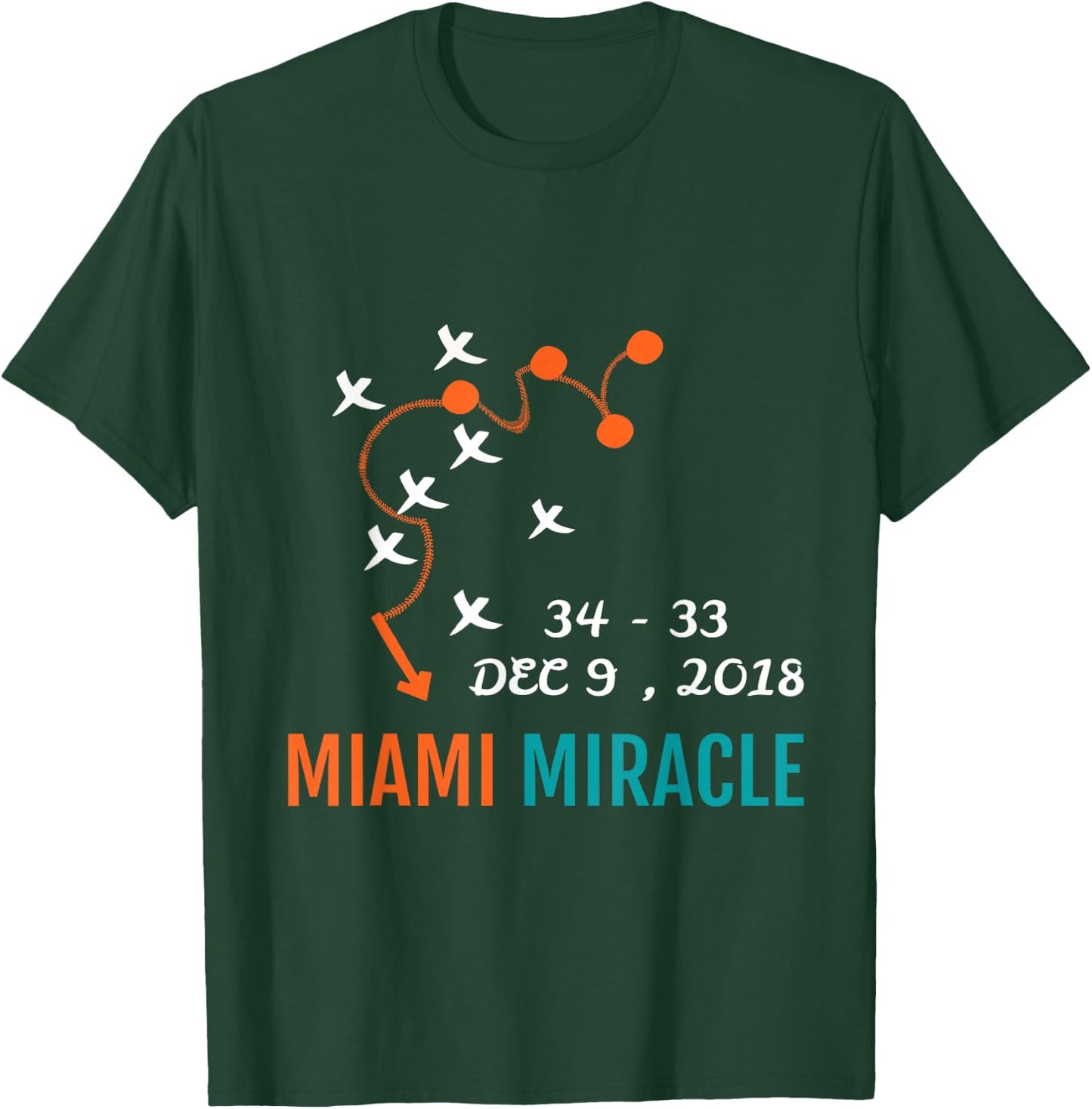 The Miami Miracle Comeback Funny T Shirt T-Shirt - T-Shirt | Forest