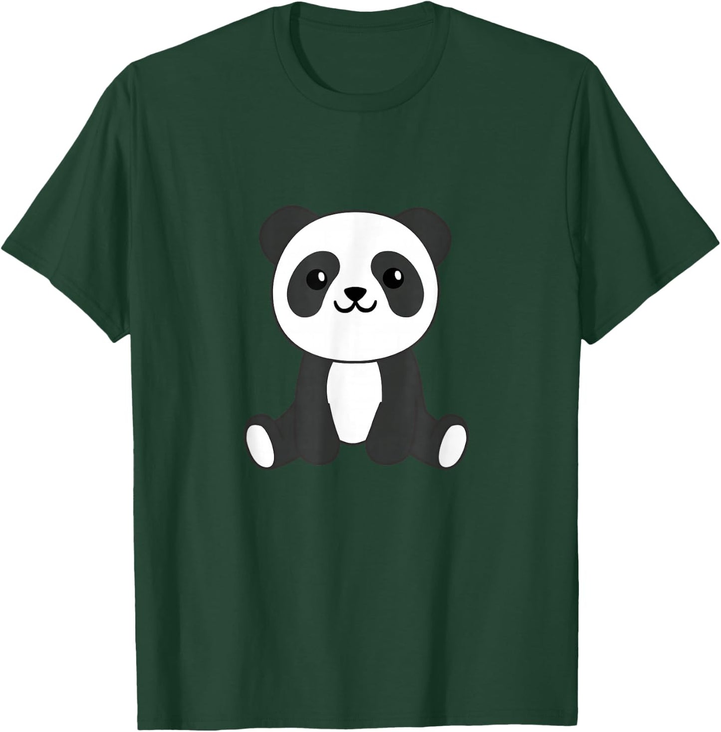 Panda Cute Animals For Kids Baby Panda Cute Panda T-Shirt - T-Shirt | Forest