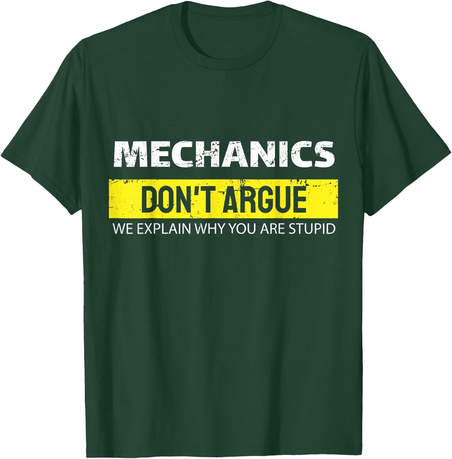 Car Mechanic Car Mechatronics & Car Tuning Workshop T-Shirt - T-Shirt | Forest