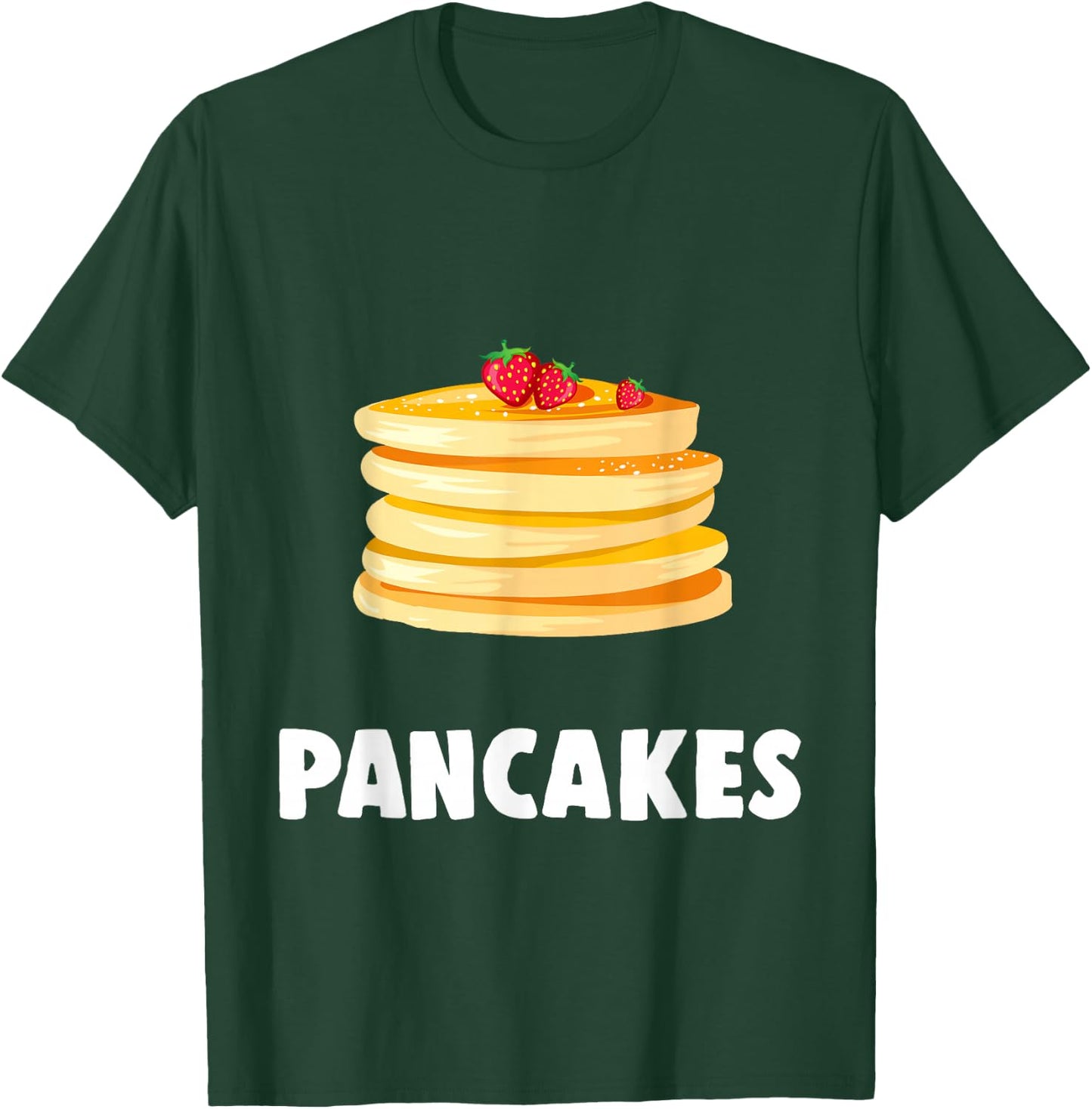 Couple Matching Halloween Costumes Pancakes T-Shirt - T-Shirt | Forest