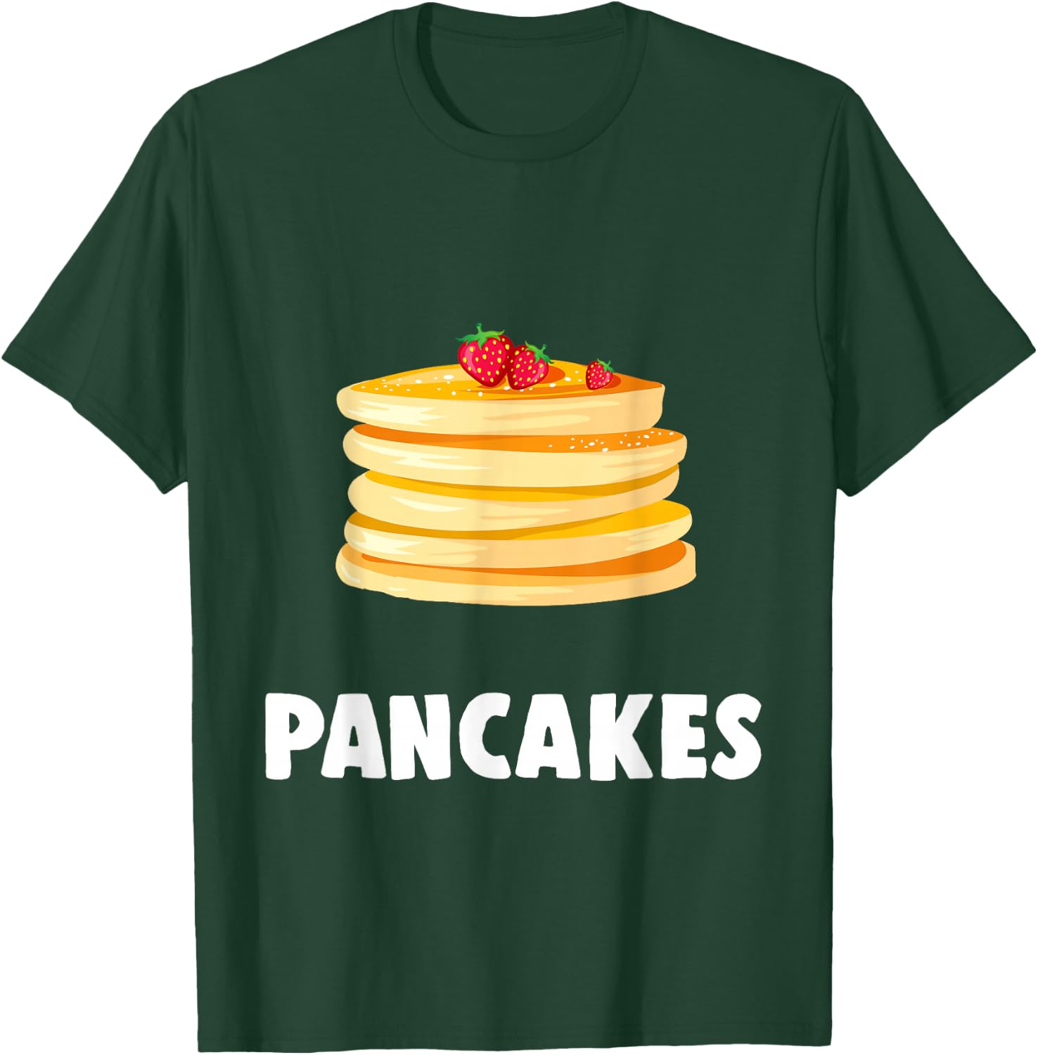 Couple Matching Halloween Costumes Pancakes T-Shirt - T-Shirt | Forest