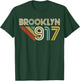 Brooklyn 917 New York City State Area Code, Vintage Brooklyn T-Shirt - T-Shirt | Forest