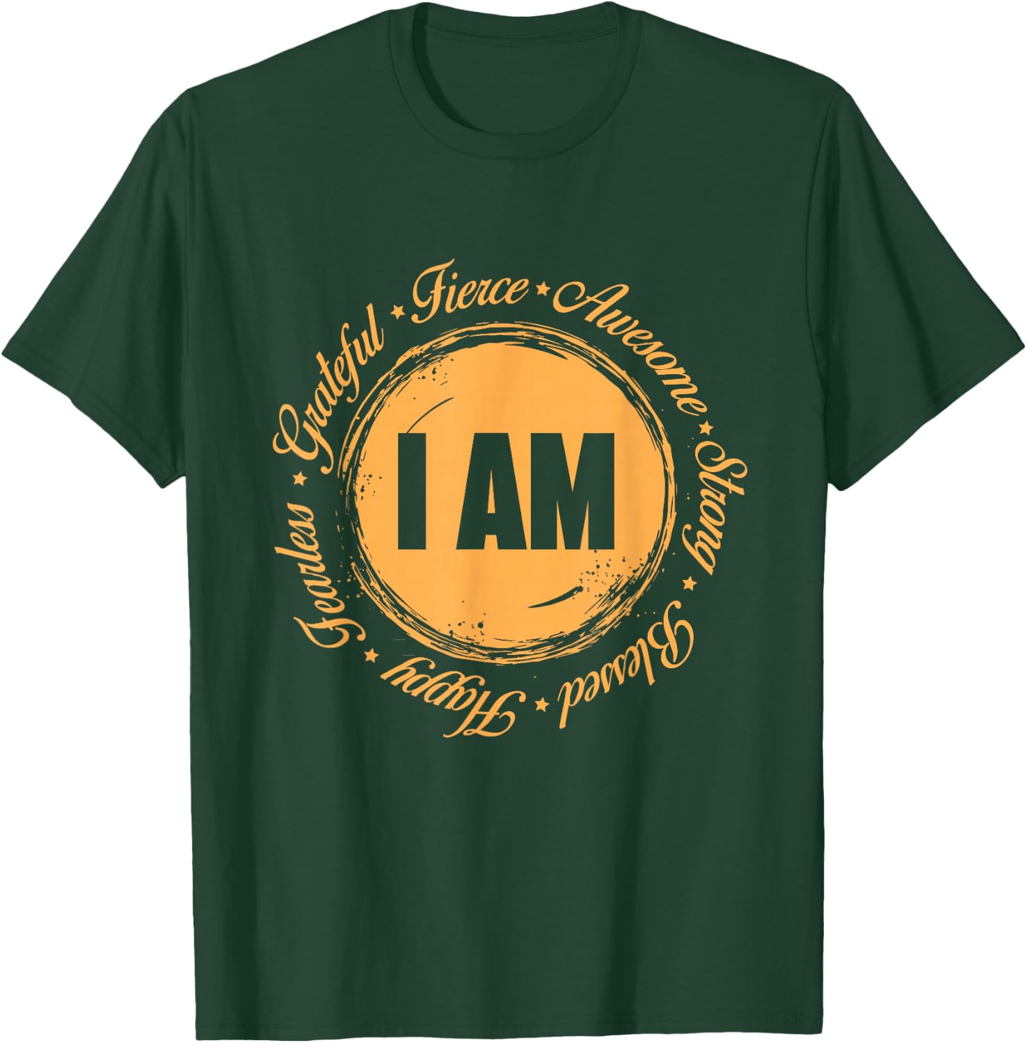 Motivational Quote Inspiration Positive Saying Life Slogan T-Shirt - T-Shirt | Forest