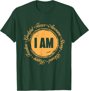 Motivational Quote Inspiration Positive Saying Life Slogan T-Shirt - T-Shirt | Forest