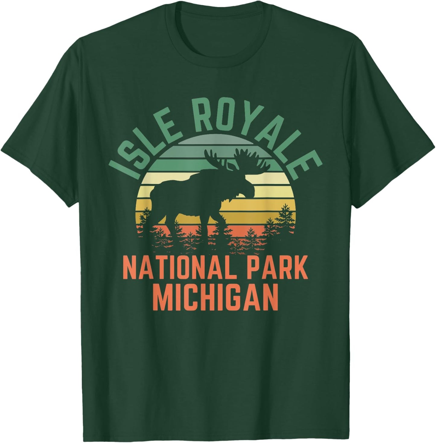 Isle Royale National Park T-Shirt - T-Shirt | Forest