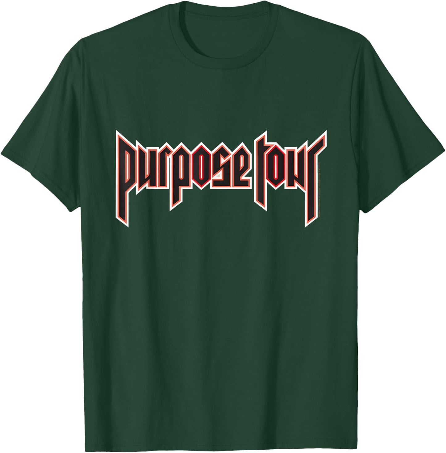 Justin Bieber Official Purpose Tour Logo T-Shirt - T-Shirt | Forest