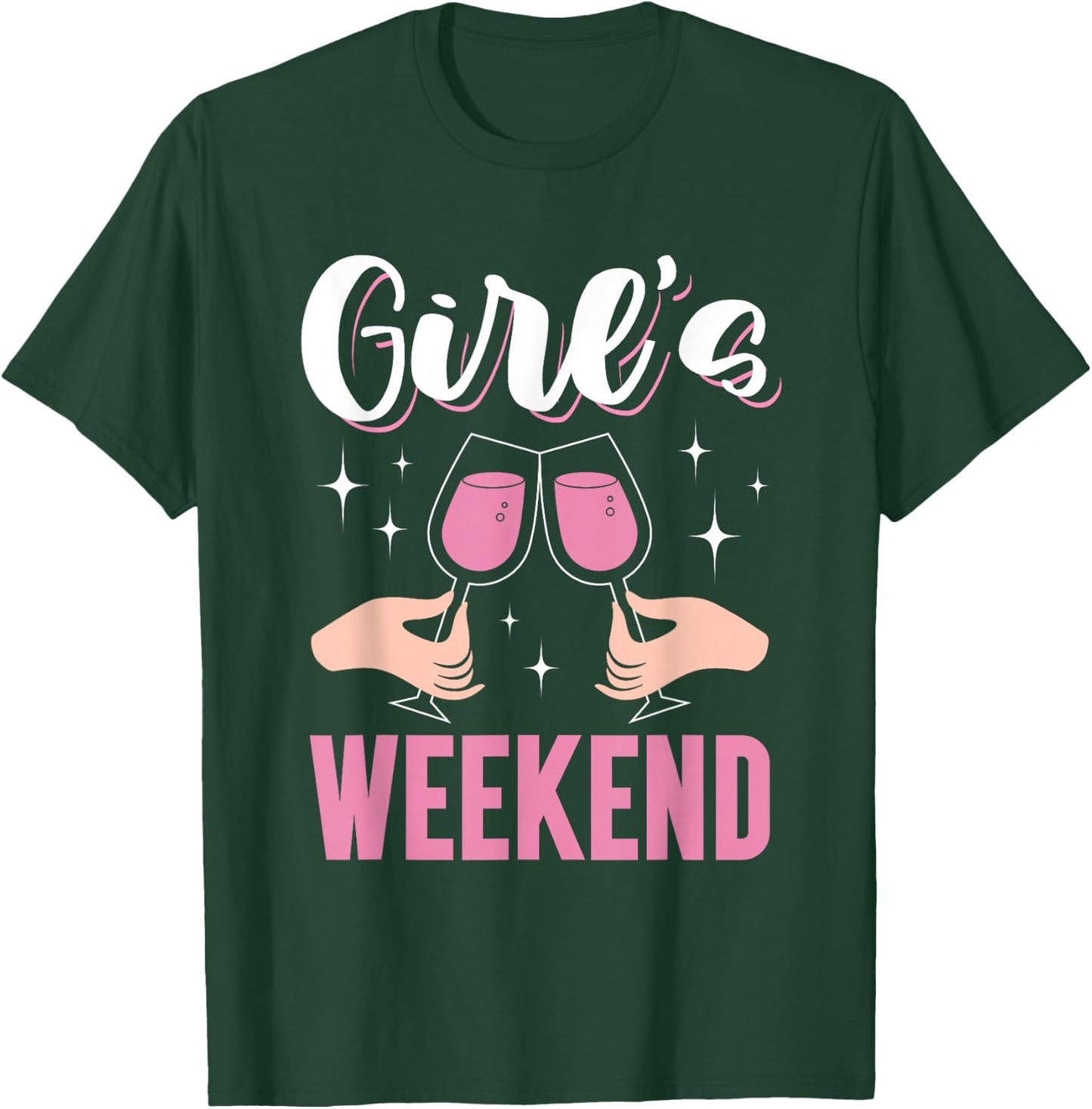 Girl's Weekend Girl Cute Girl's Trip Friends Girls Trip T-Shirt - T-Shirt | Forest