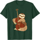 Sloth Cello Player Cellist Musician Classical Music T-Shirt - T-Shirt | Forest
