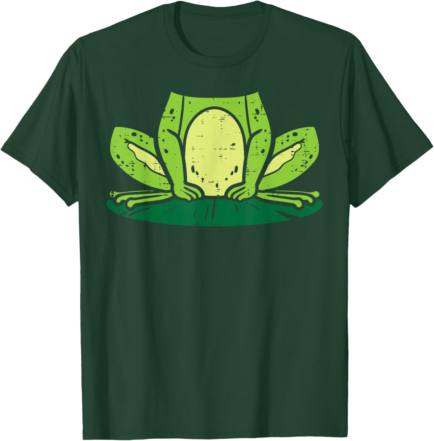 Frog Costume Funny Halloween Animal Men Women Boys Girls T-Shirt - T-Shirt | Forest