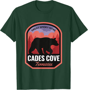 Cades Cove Great Smoky Mtns Tennessee T-Shirt - T-Shirt | Forest