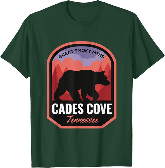 Cades Cove Great Smoky Mtns Tennessee T-Shirt - T-Shirt | Forest