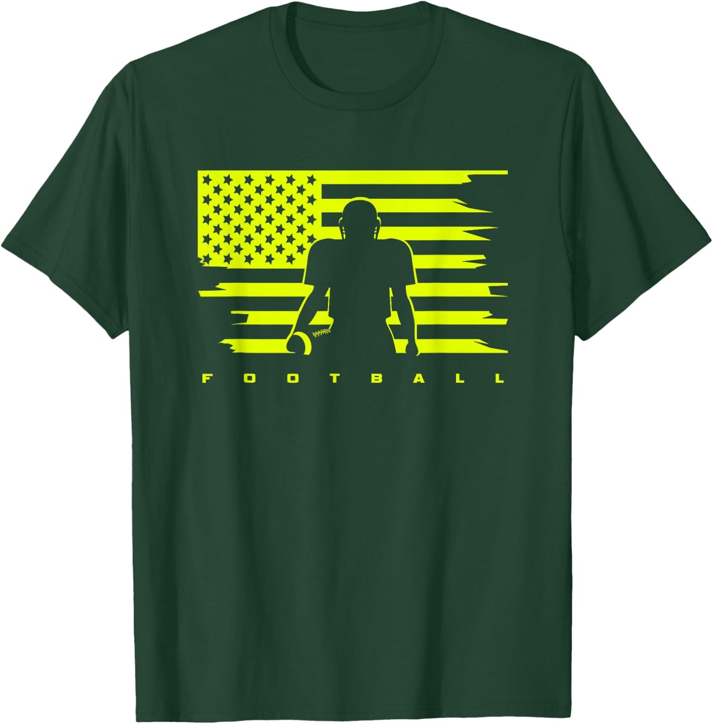 American Football Apparel - Football T-Shirt - T-Shirt | Forest