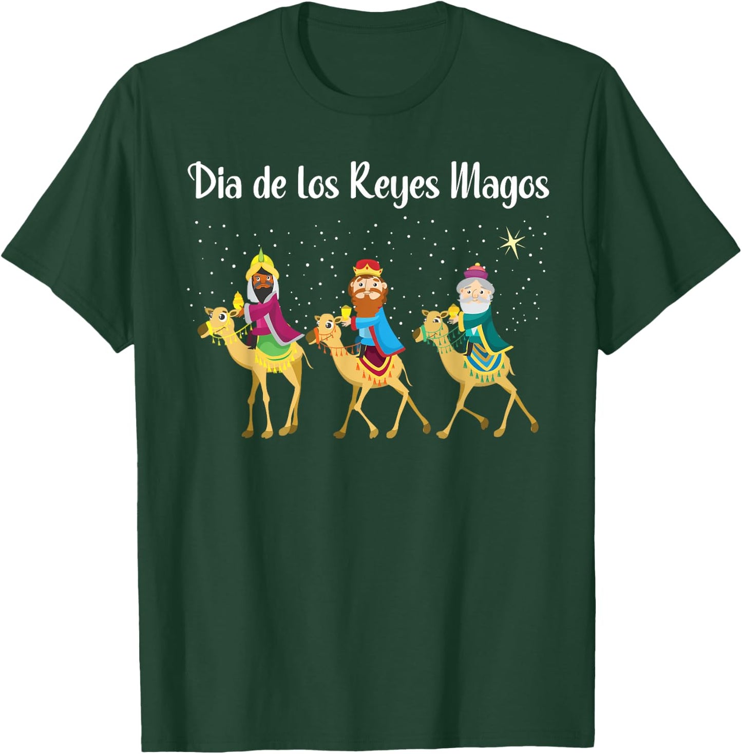 Dia De Los Reyes Magos T-Shirt - T-Shirt | Forest