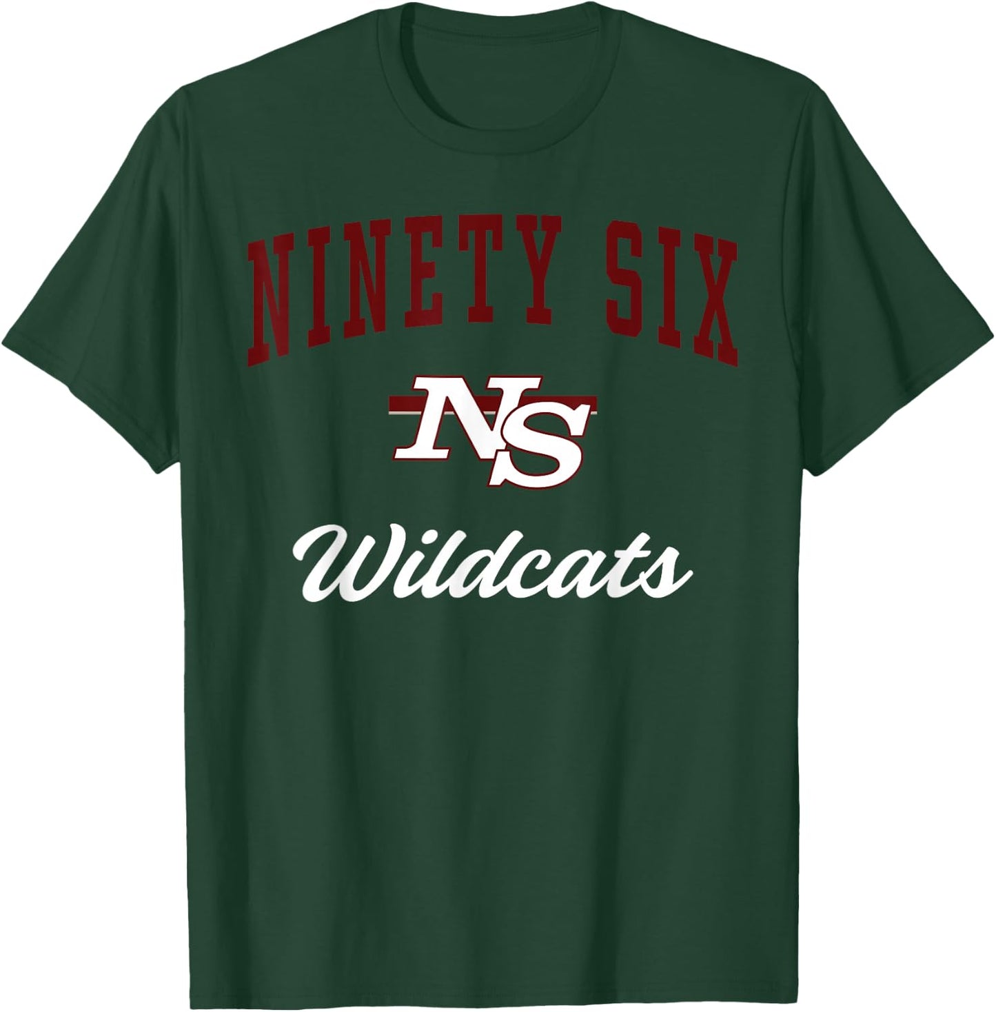 Ninety Six High School Wildcats C3 T-Shirt - T-Shirt | Forest